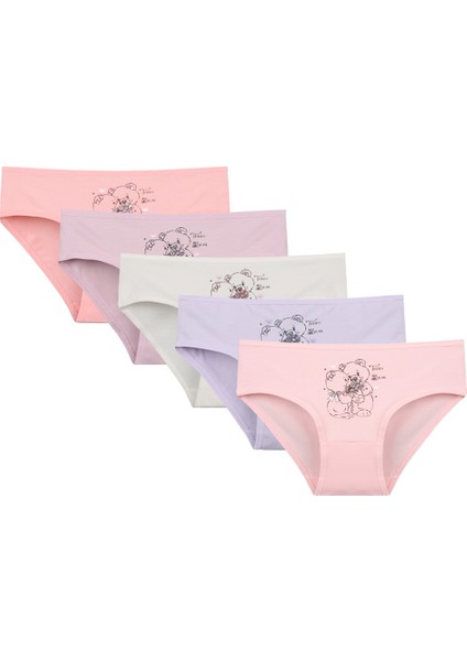 5'li Kız Çocuk Külot