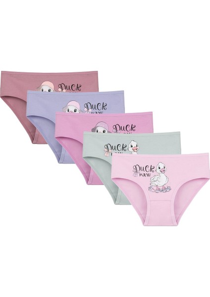 5'li Kız Çocuk Külot