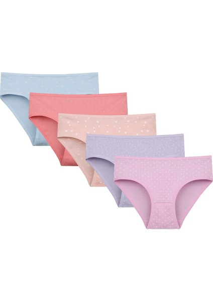 5'li Kız Çocuk Külot