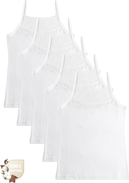 5'li Kız Çocuk Atlet modelleri