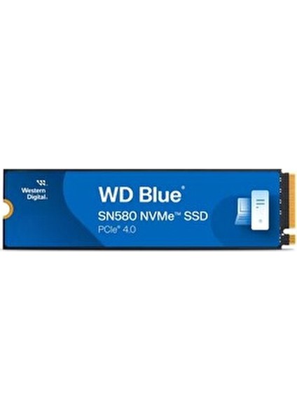Blue SN580 2TB NVMe SSD M.2 PCIe 2000 MB/s Okuma ve Yazma Hızı ile Yüksek Performans fiyatları