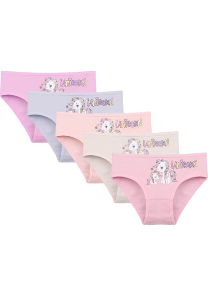 5'li Kız Çocuk Külot