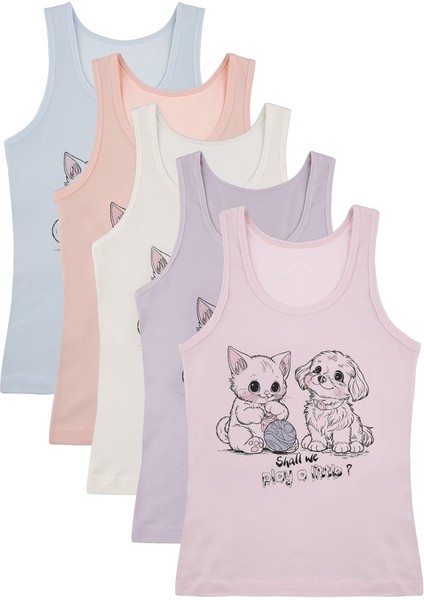 5'li Kız Çocuk Atlet