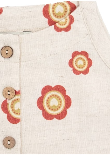 Çiçek Desenli Askılı Yazlık Kız Çocuk Crop Bluz modelleri