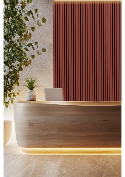 Mdf Ahşap Akustik Duvar Paneli 60X275 cm - Kiremit fiyatları