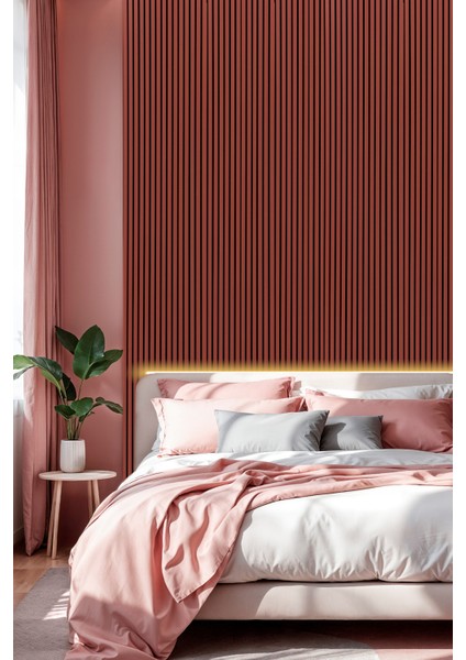 Mdf Ahşap Akustik Duvar Paneli 60X275 cm - Kiremit indirimleri