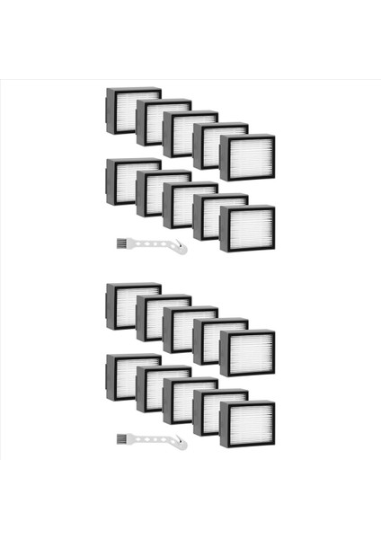 20 Paket Hepa Filtre Değiştirme Irobot Oraya I &amp E Serisi E5 E6 E7 I3 I3+ I4 I6 I6+ I7 I7+ I8 I8+/plus Robot Vakumları (Yurt Dışından)