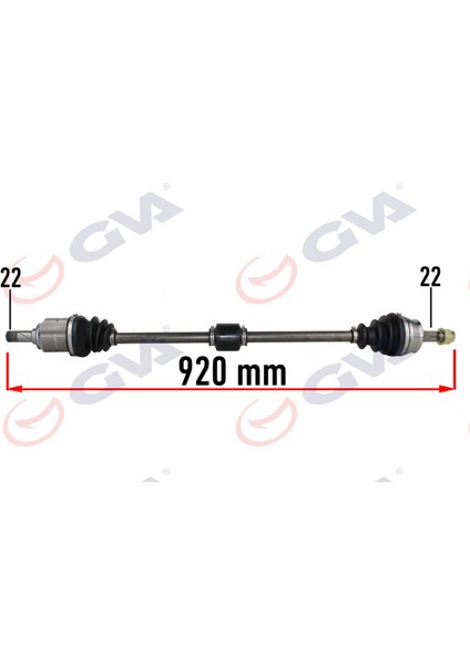 Mtxdpn Komple Aks Sağ Opel Corsa D 1.0-1.2-1.4 07-14 -Corsa E 15 -Adam 13 920MM