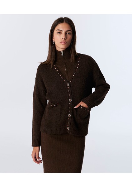 KARMA AKSESUARLI TRİKO HIRKA TW6250050276074