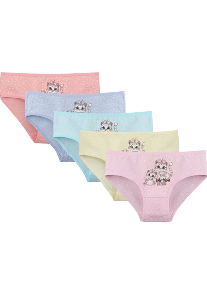 5'li Kız Çocuk Külot