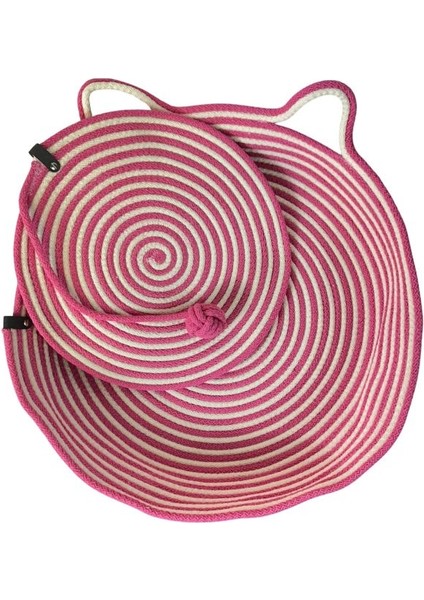 4725 El Yapımı Tres Ip Kedi Yatağı ve Maymun Yumruğu Oyun Pedi indirimleri