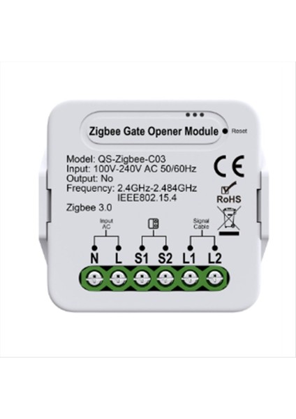 Tuya Zıgbee Akıllı Perde Anahtar Modülü Bağlantı Silindirleri Koşantı Alexa Google Home Için Elektrik Motoru (B) (Yurt Dışından)