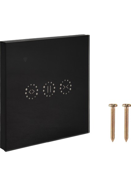 Uygulama Wifi Press Switch Rulo Deklanşör Anahtarı Bantlar Perde Anahtarı Alexa -Black (Yurt Dışından) modelleri