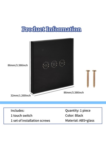 Uygulama Wifi Press Switch Rulo Deklanşör Anahtarı Bantlar Perde Anahtarı Alexa -Black (Yurt Dışından) fırsatları