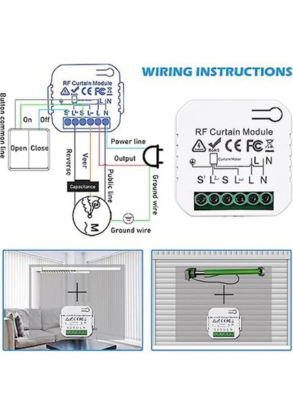 Tuya Wifi Akıllı Perde Anahtarı Denetleyicileri Millete Panjları Deklanşör Motor Akıllı Yaşam Uygulaması Uzaktan Kontrol Alexa Google Home Home (Yurt Dışından) fırsatları