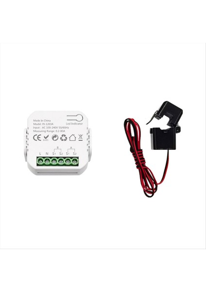 Tuya Zıgbee Akıllı Enerji Anahtarı Güç Voltajı Akım Ölçer Uygulaması Gerçek Zamanlı Güç Istatistikleri Tüketimi Sorgu 1ct (Yurt Dışından)