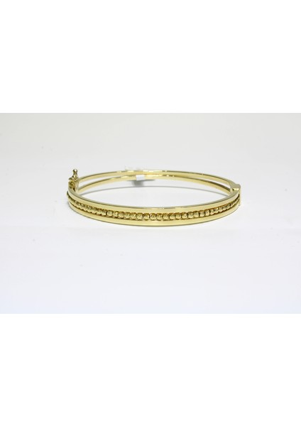 14 Ayar Altın Dorikalı Kelepçe Yeşil Altın Renginde 9.17 gr fiyatları