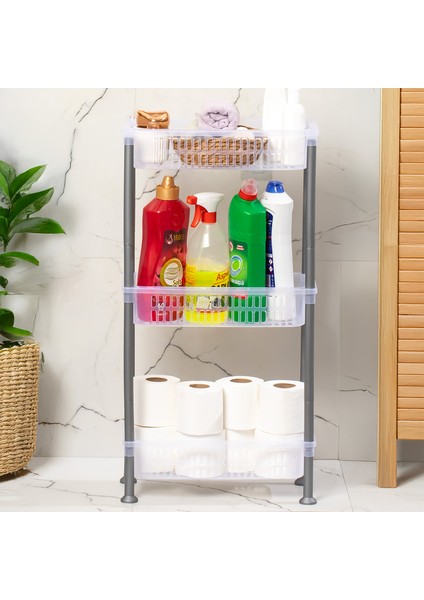 Şeffaf Slim Organizer 3'lü Raf fiyatları