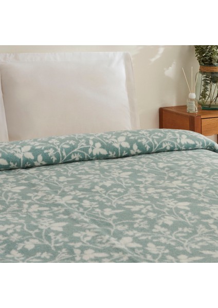 Cintia Çift Kişilik Akrilik Battaniye Koyu Mint fırsatları