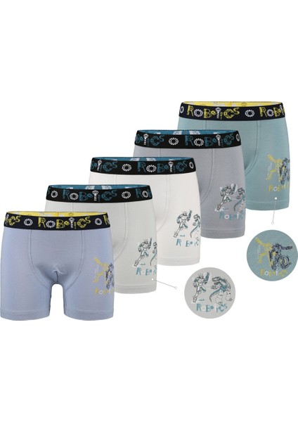 5'li Erkek Çocuk Boxer