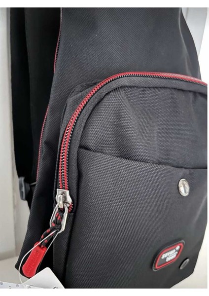 - Body Bag Çapraz Omuz Göğüs Askılı Unisex Siyah Çanta - 4959 modelleri