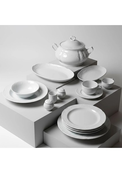 Bone Safir 12 Kişilik Yemek Takımı 82 Parça indirimleri