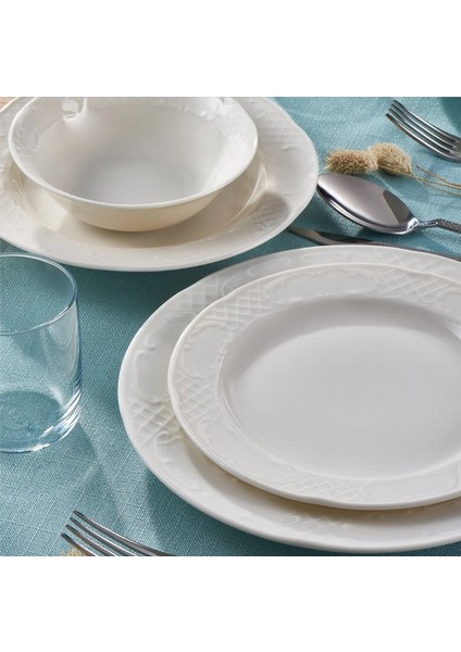 Bone Safir 12 Kişilik Yemek Takımı 82 Parça
