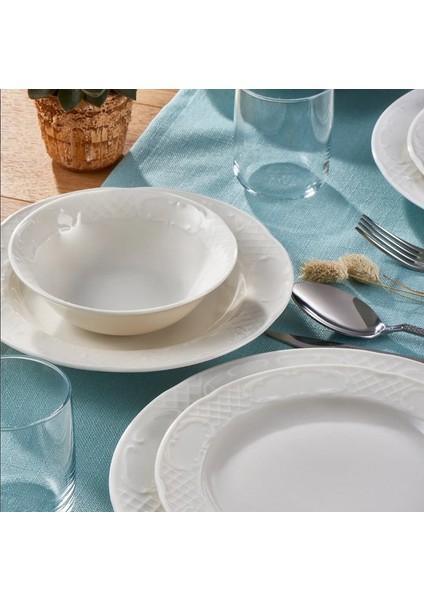 Bone Safir 12 Kişilik Yemek Takımı 82 Parça