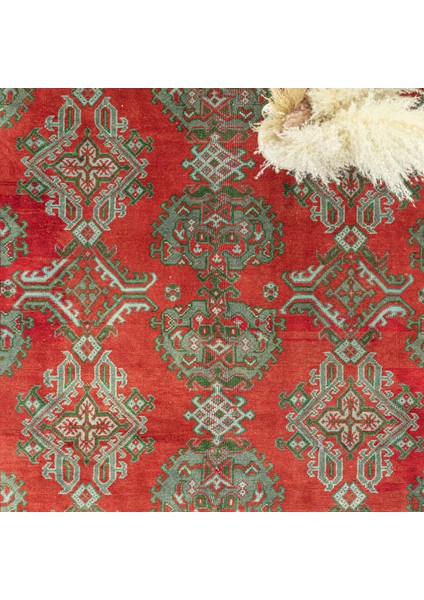 Sazoba El Dokuma Kırmızı Yün Halı 248X330 cm modelleri