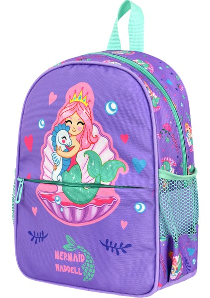 Waddell Lisanslı Lila Deniz Kızı Desenli Anaokulu Ve Thermo Beslenme Çantası fırsatları