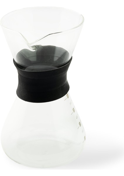 Cam Kahve Demleme Karafı Süzgeçsiz 400 Ml.