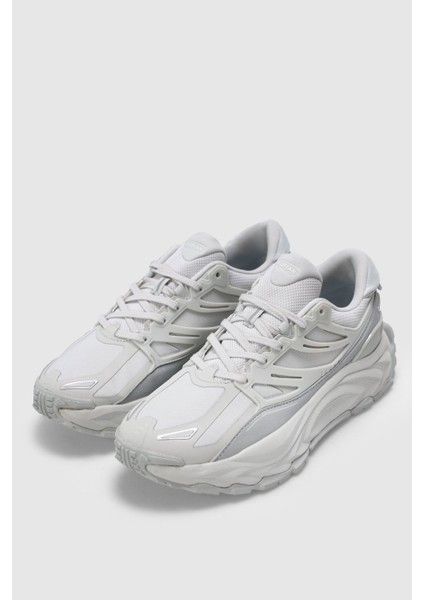 Gri Fileli Erkek Spor Ayakkabı modelleri