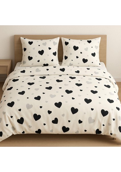 %100 Pamuklu Çift Kişilik Nevresim Seti