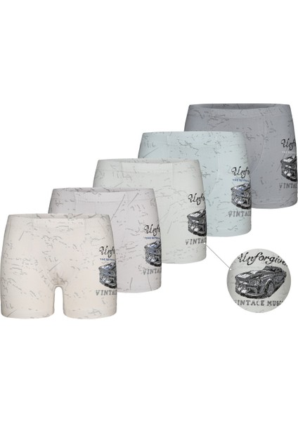 5'li Erkek Çocuk Boxer