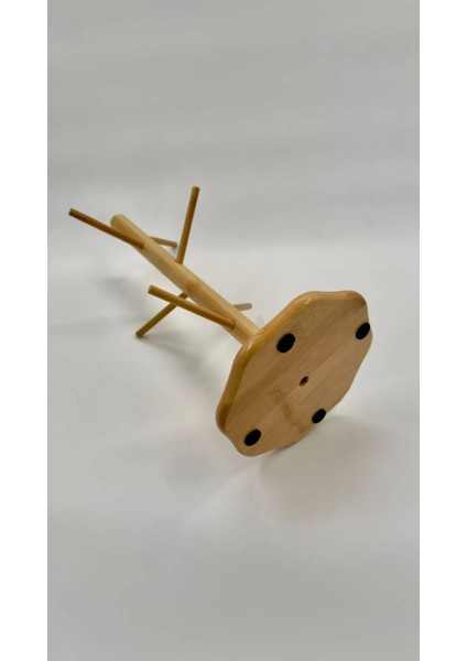 Bambu 6’lı Bardak Askılığı – Doğal ve Şık Bambu Bardak Standı (15x35 cm) fırsatları