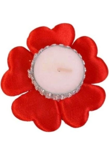 Kına Gecesi 24 Adet Kına El Mumu Kına Malzemeleri Mumlu El Gülü 1 Paket