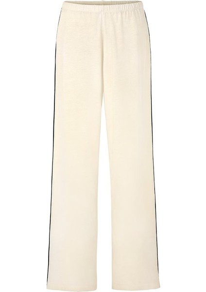 Modal Biyeli Uzun Kollu Pijama Takımı / Krem modelleri