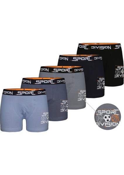 5'li Erkek Çocuk Boxer