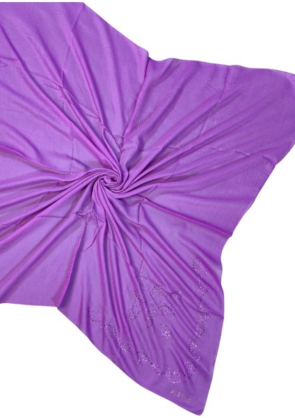 Mısırlı Eşarpları Taşlı Pamuklu Yazma Eşarp - 100X100 cm modelleri