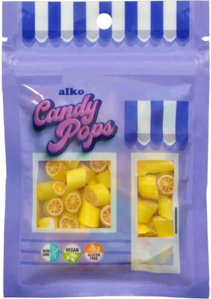 Candypops Limon Kırma Akide 50 gr