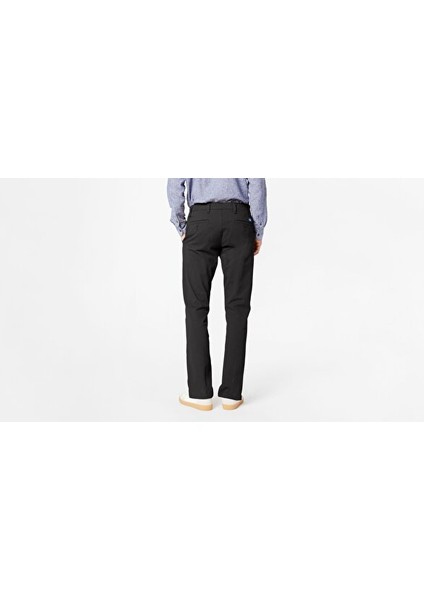 Smart 360 Flex Siyah Ultimate Slim Fit Chino Pantolon