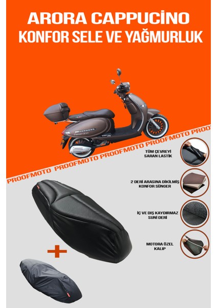 ARORA Cappucino Konfor Sele Kılıf