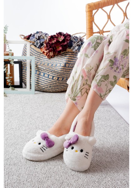 Yumuşak Tüylü Peluş Panduf Terlik Ev Kadın Panduf modelleri