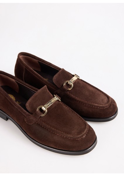 Deri Kahve Kadın Loafer Kasıh indirimleri