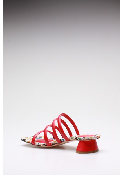 Idil Kırmızı Cilt Kadın Terlik fırsatları