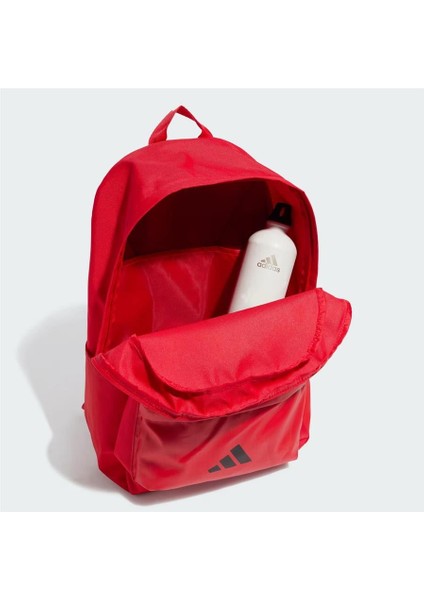 Classic Back To School 3 Stripes IS7043 Kırmızı Sırt Çantası modelleri