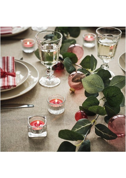 Vınterfınt Kokulu Tealight Mum Kırmızı 3.5 Saat Zencefilli Kurabiye fiyatları