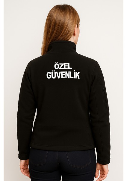 kışlık Kadın Nakış Işlemeli 5 Cepli Önden Yazılı Özel Güvenlik Poları modelleri