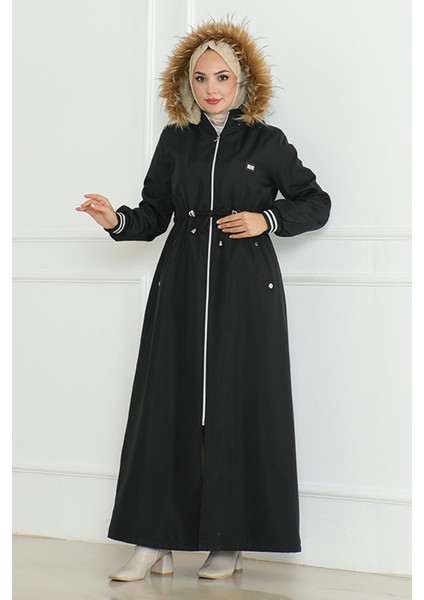 Beli Bağcıklı Ribanalı Mont Siyah 19215 modelleri