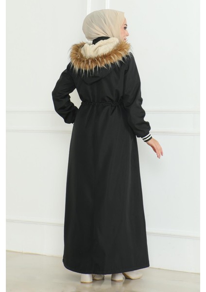 Beli Bağcıklı Ribanalı Mont Siyah 19215 fırsatları